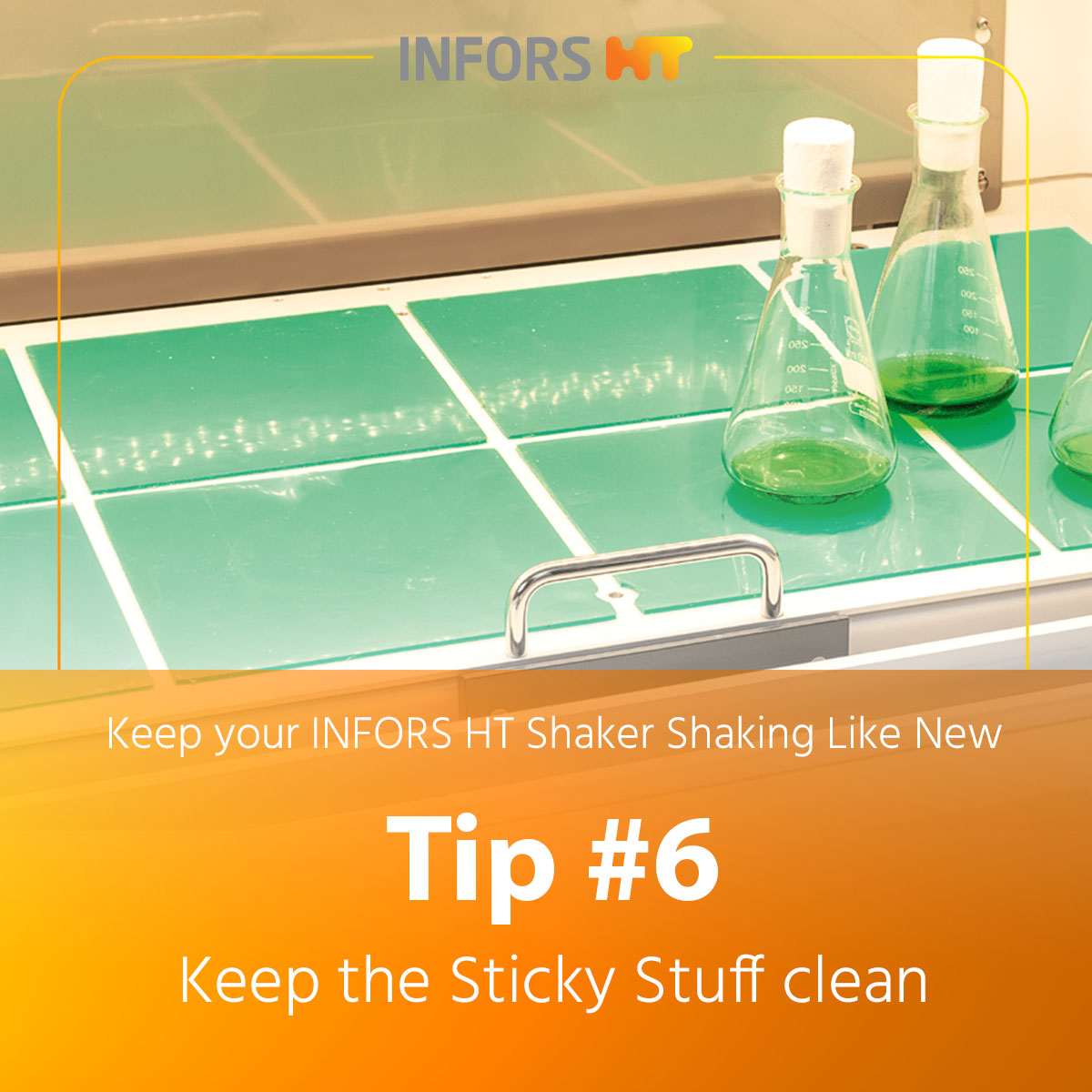 Service Tip 6 Keep the Sticky Stuff clean